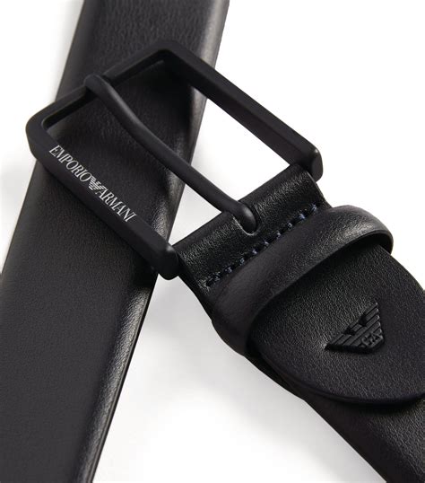 emporio armani leather belt.